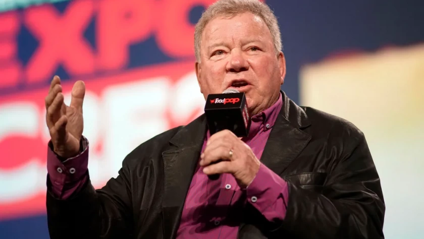 William Shatner participa no dia 3 durante o painel 'William Shatner Spotlight' no C2E2 no McCormick Place em 1 de março de 2020 em Chicago. (Rob Grabowski / Invision / AP)