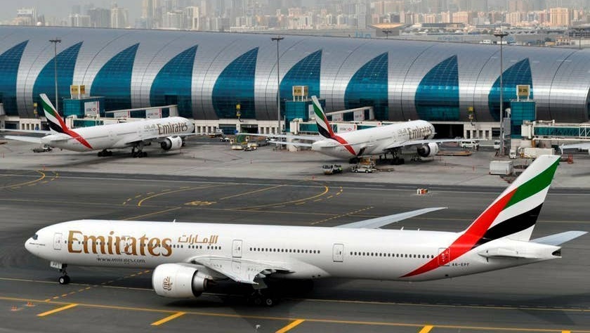 Um jato da Emirates em Dubai. (Crédito: Adam Schreck, AP)