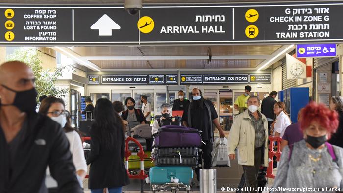 Novas restrições de viagens em Israel entrarão em vigor na meia-noite entre domingo e segunda-feira