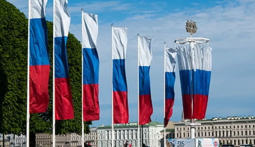 Banderas de Rusia. Foto: Creative Commons