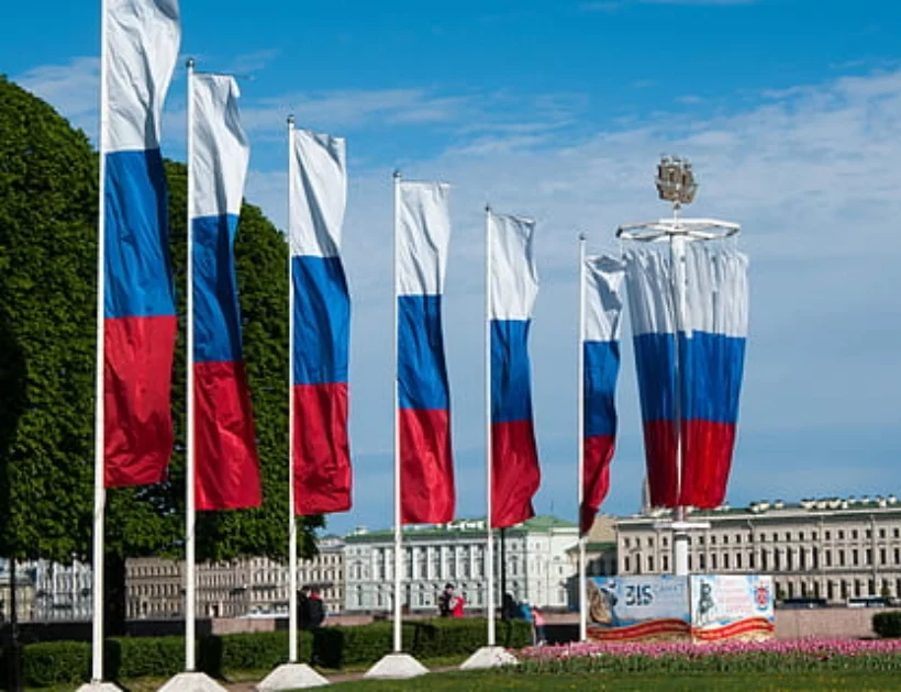 Banderas de Rusia. Foto: Creative Commons
